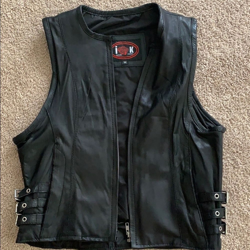 Leather Vest